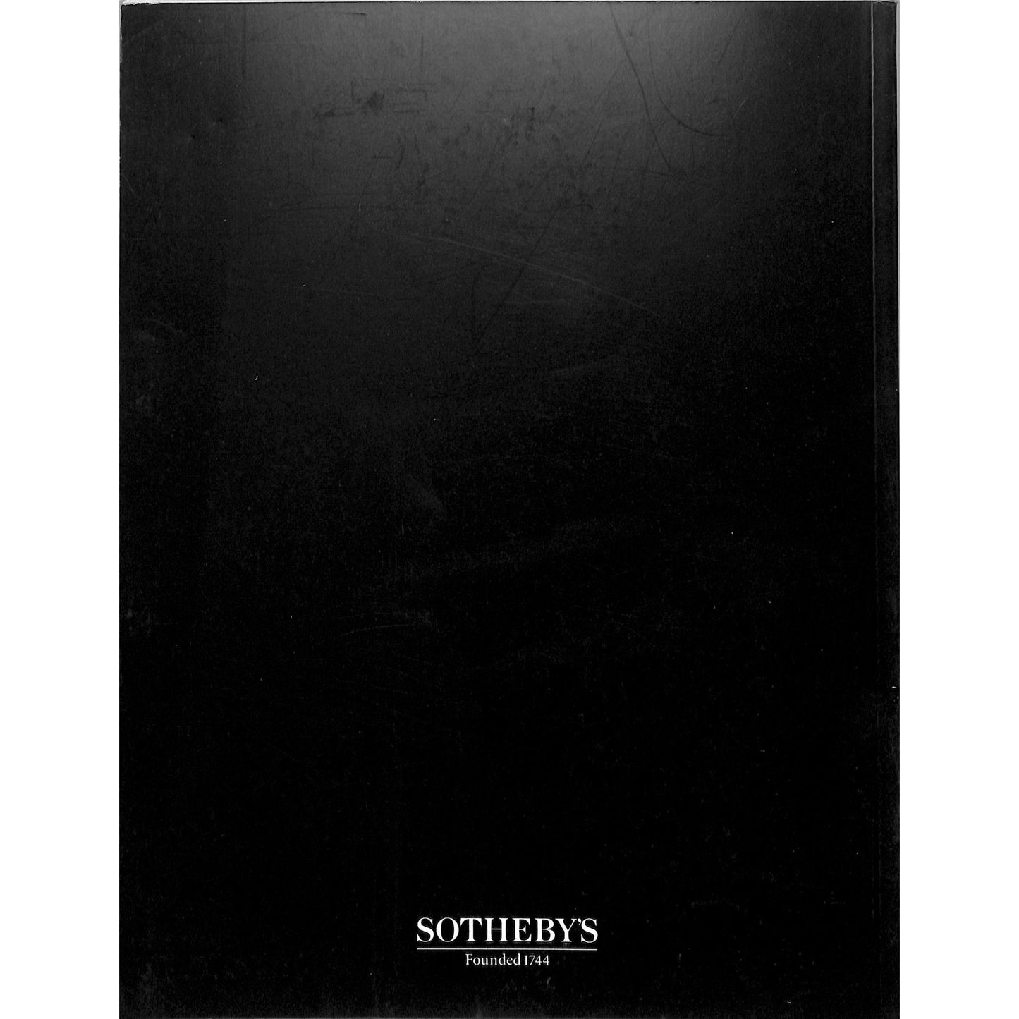 Sotheby's Contemporary Art Part 1 Auction Catalog December 5, 1996