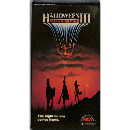 Halloween III Season of the Witch 1982 1st Release VHS