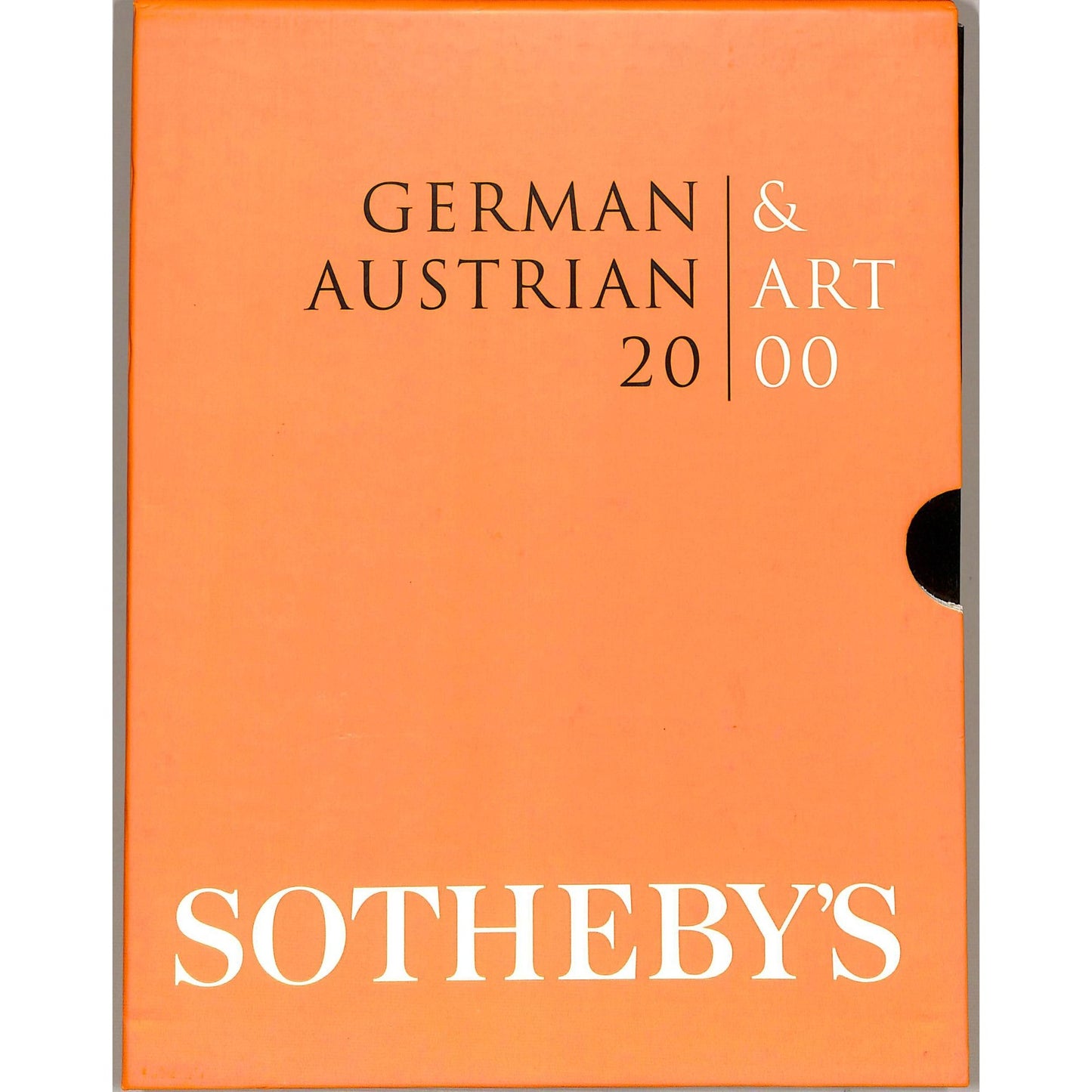 Sotheby's German and Austrian Art Auction Catalog October 18, 2000