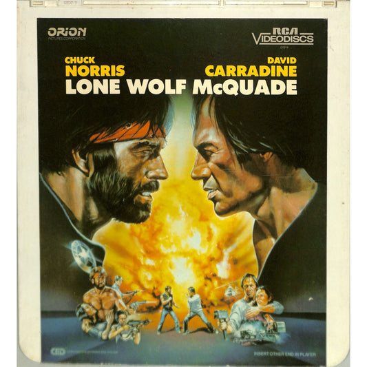 Lone Wolf Mcquade (1983) Vintage CED Videodisc