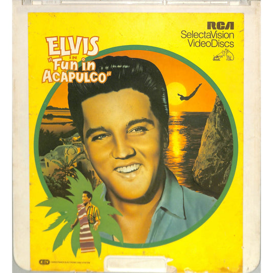 Fun in Acapulco (1963) Vintage CED Videodisc