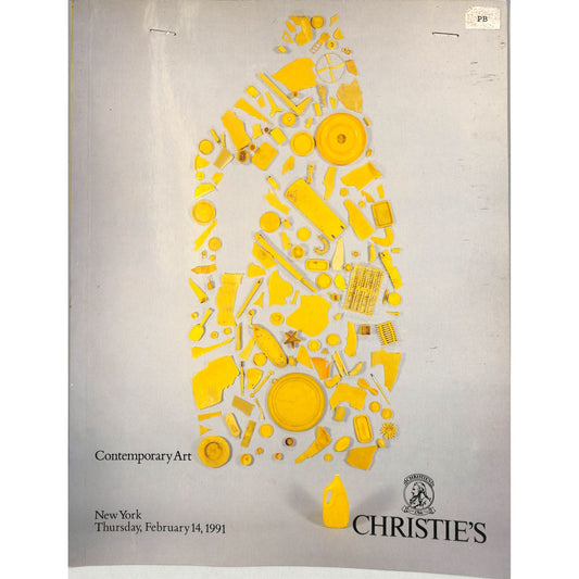 Christie's Contemporary Art Auction Catalog February 14, 1991
