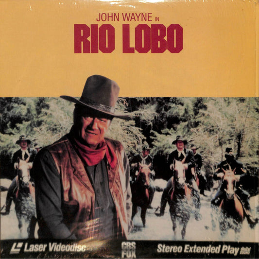 Rio Lobo (1970) Laserdisc Video