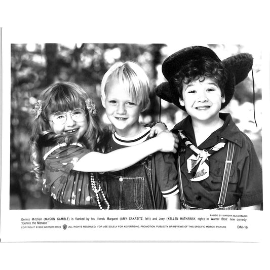 Dennis the Menace (1993) 4 Movie Stills Set 8x10