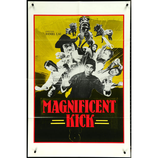 Magnificent Kick (1980) Original Movie Poster Folded 27x41