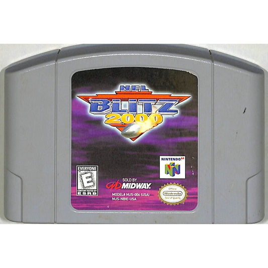NFL Blitz 2000 (1999) Nintendo 64 Cartridge