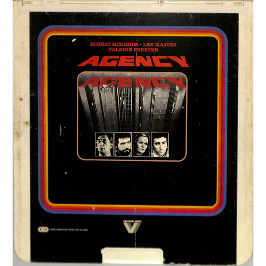 Agency (1980) Vintage CED Videodisc