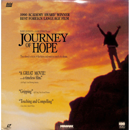 Journey of Hope (1990) Laserdisc