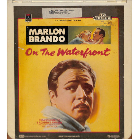 On the Waterfront (1984) Vintage RCA CED Videodisc TESTED WORKING
