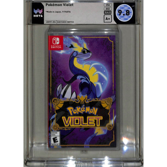 Pokémon Violet Nintendo Switch (2022) Sealed Graded 9.8