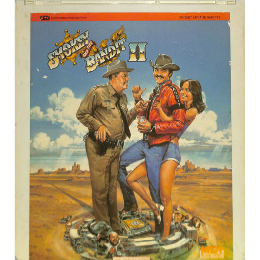 Smokey and the Bandit II (1980) Vintage CED Videodisc TESTED WORKING