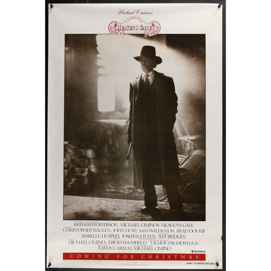 Heaven's Gate (1980) Original Single-sided Movie Poster Rolled 27x40