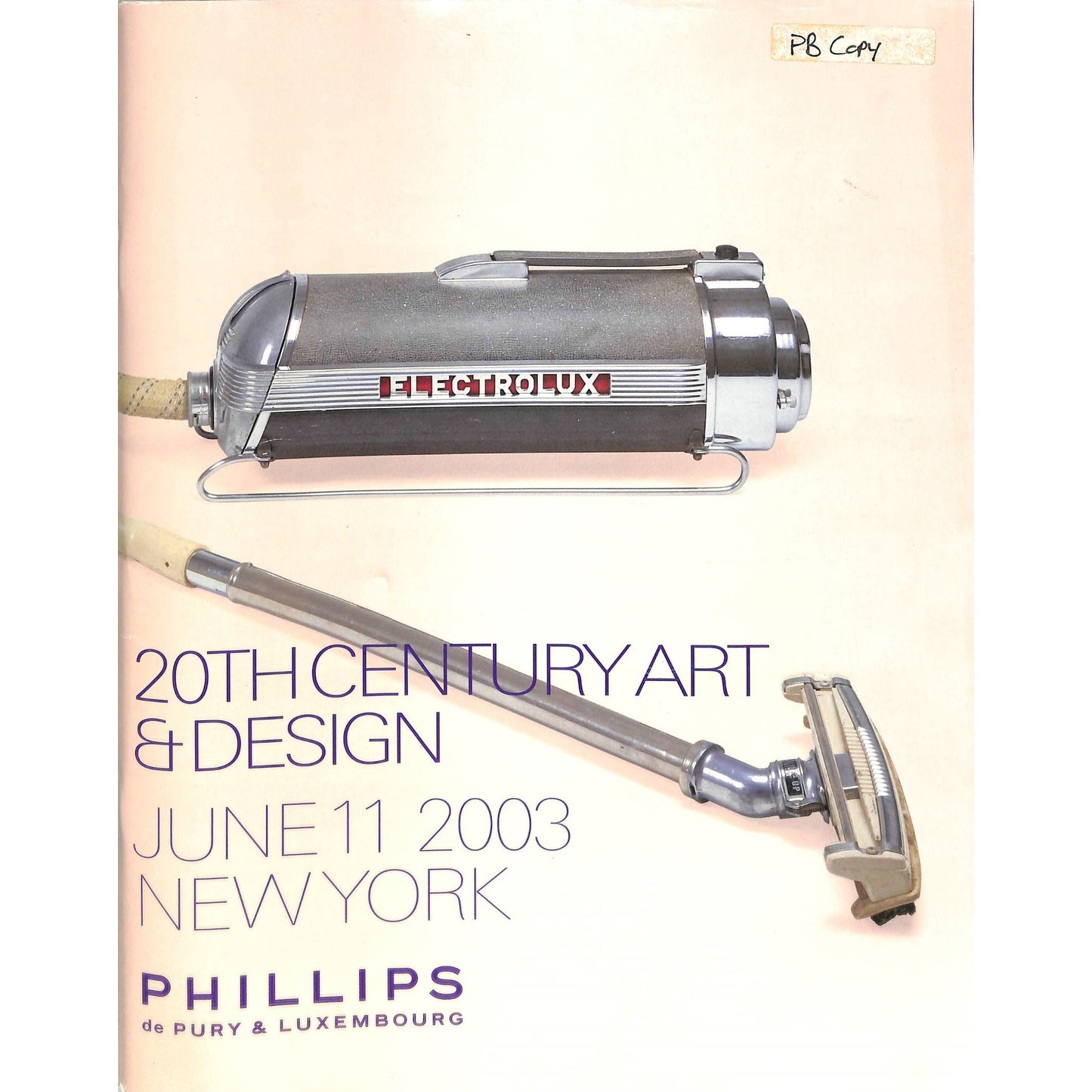 Phillips 20th Century Art Catalog June 11, 2003