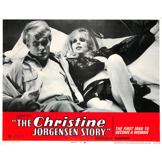 The Christine Jorgensen (1970) Story Lobby Card #2 11X14