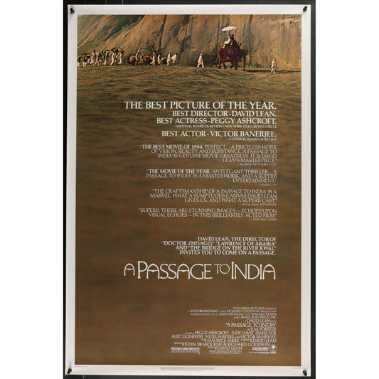 A Passage to India (1984) Original Single-sided Movie Poster Rolled 27x40