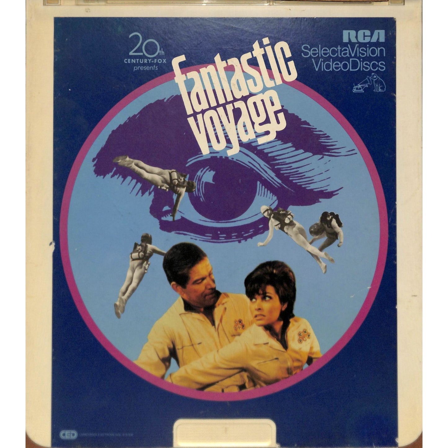 Fantastic Voyage (1966) Vintage CED RCA SelectaVision Videodisc TESTED WORKING