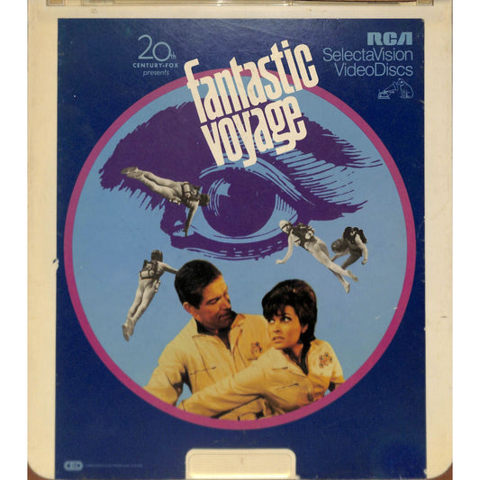 Fantastic Voyage (1966) Vintage CED RCA SelectaVision Videodisc TESTED WORKING