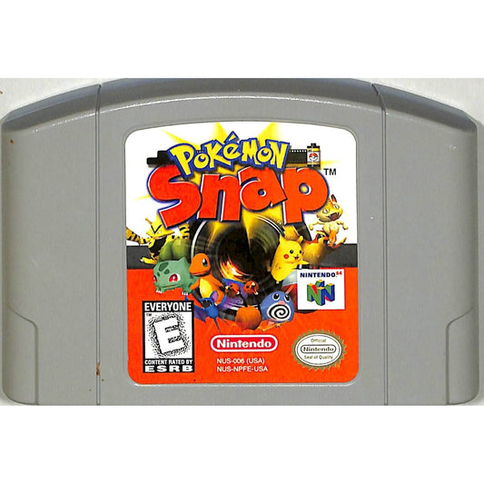 Pokemon Snap (1999) Nintendo 64 Cartridge + Manual