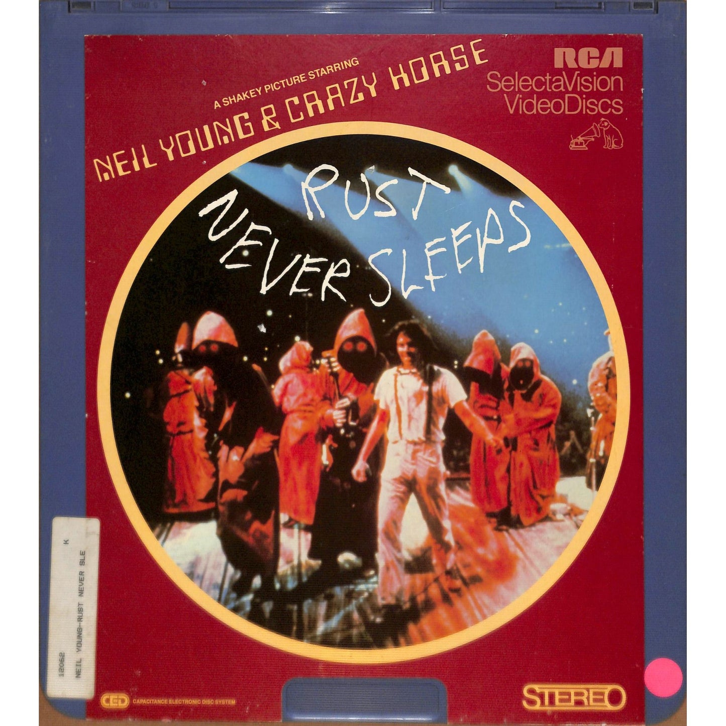 Rust Never Sleeps (1979) Vintage CED Videodisc TESTED WORKING