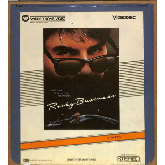 Risky Business (1983) Vintage CED Videodisc TESTED WORKING