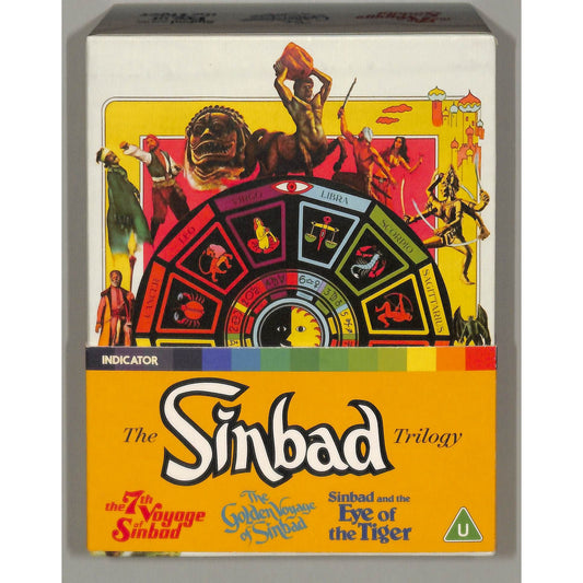 The Sinbad Trilogy Blu-Ray Limited Edition V Good Condition