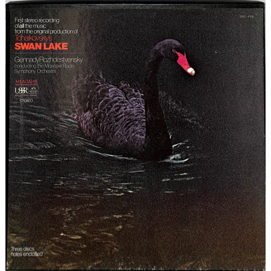 Tchaïkovsky & Rozhdestvensky ‎– Swan Lake 3LP Vinyl Record SRC 4106