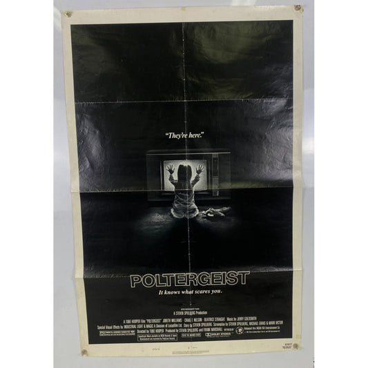 Poltergeist (1982) Original Movie Poster Folded 27x41