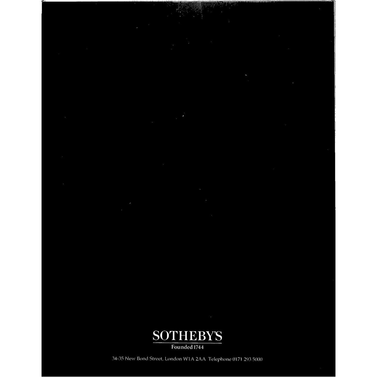 Sotheby's Impressionist & Modern Part I Original Catalogue 1998