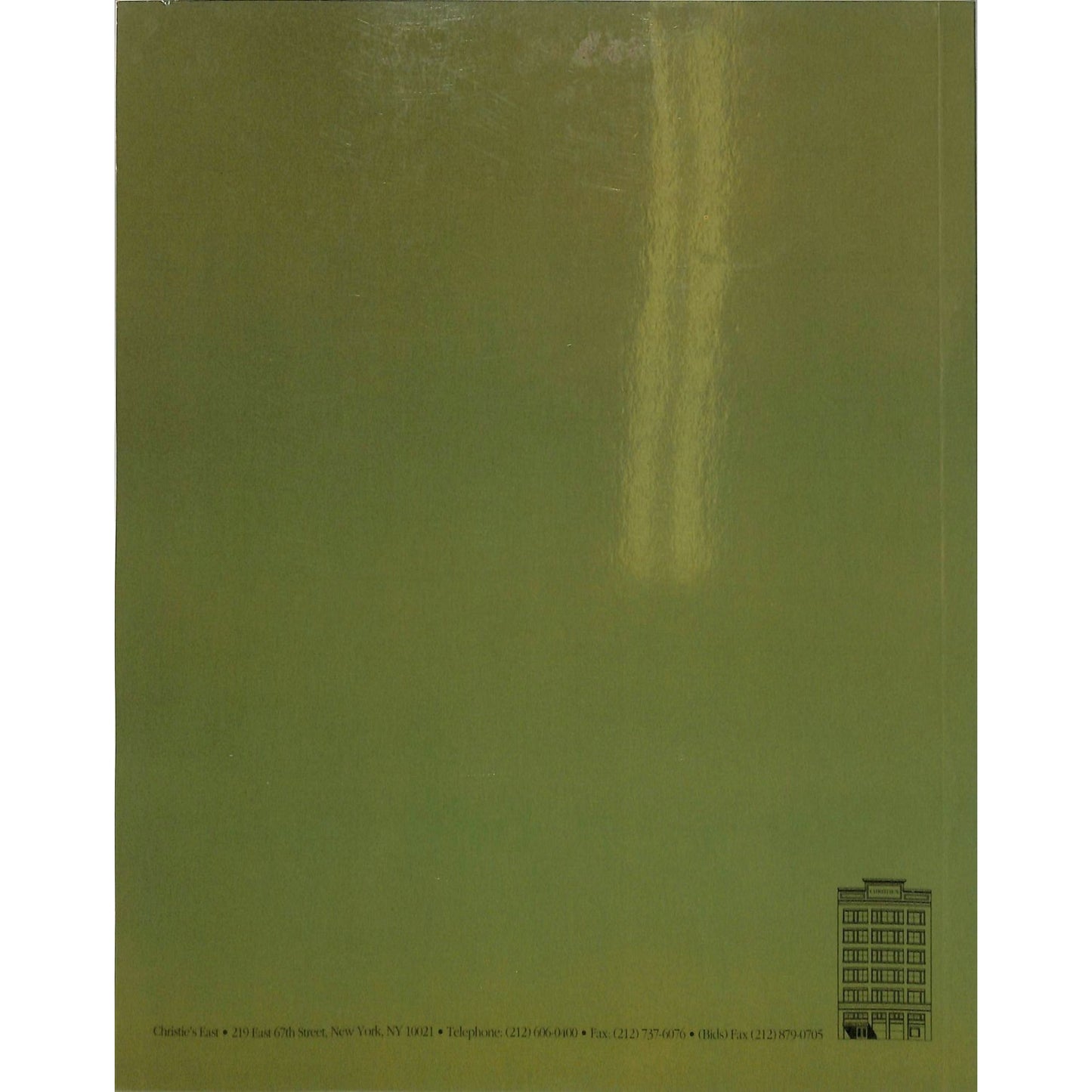Christie's Contemporary Art Auction Catalog May 3 1994