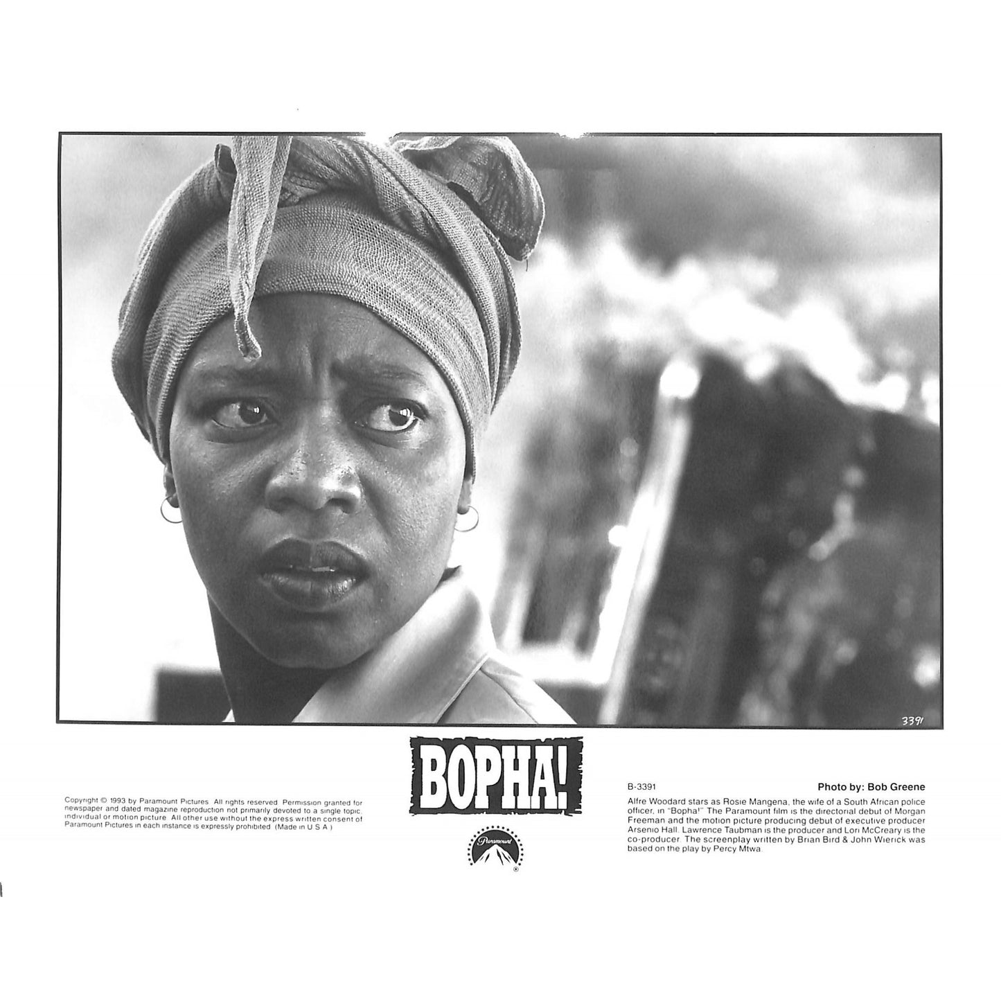 Bopha! (1993) Movie Still Full Set 8x10
