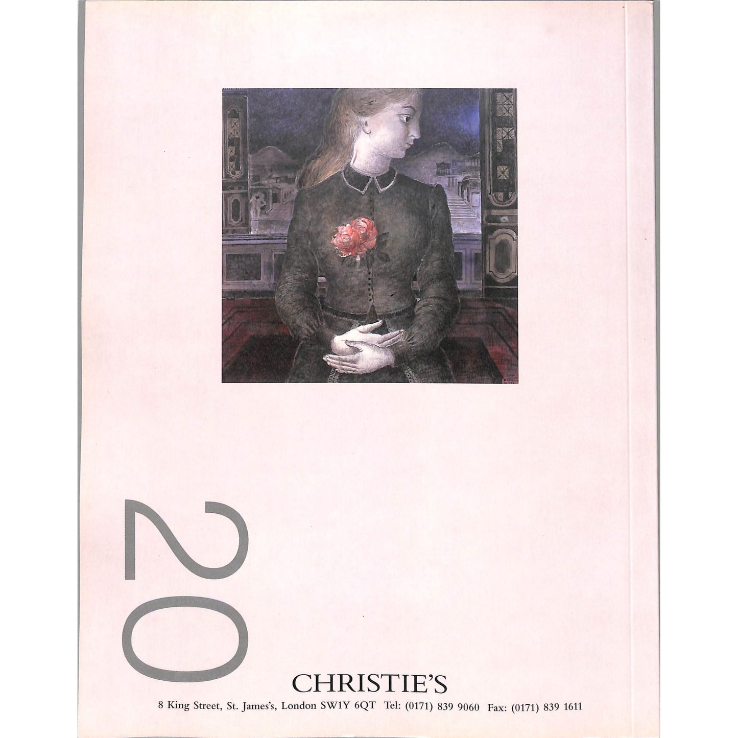 Christie's 20th Century Art Auction Catalog December 9, 1998