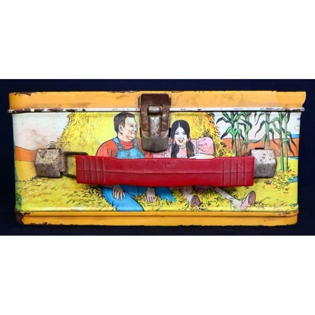 Vintage metal Hee Haw lunchbox w/ thermos