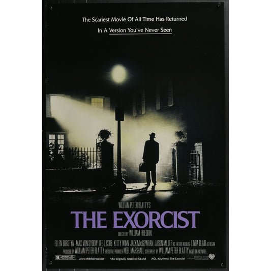 The Exorcist (1973) Original Double-sided Movie Poster Rolled 27x41