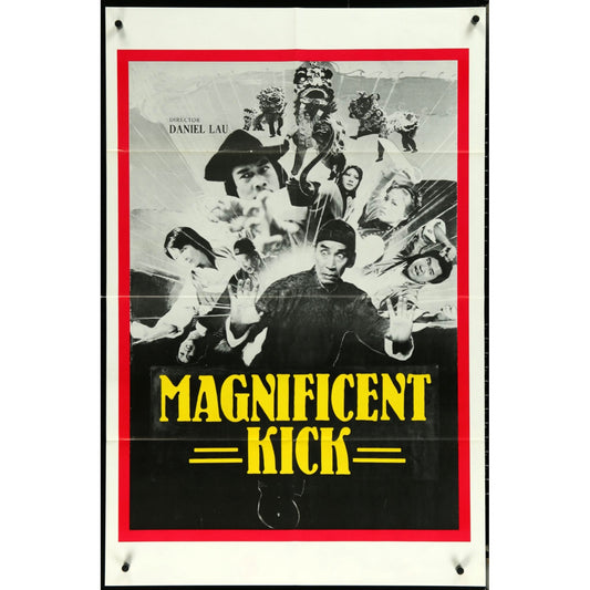 Magnificent Kick (1980) Original Movie Poster Folded 27x41