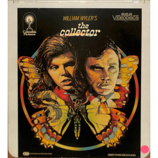 The Collector (1965) Vintage CED RCA SelectaVision Videodisc TESTEDWORKING