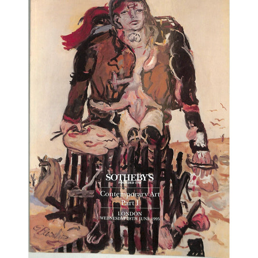 Sotheby's Contemporary Art Auction Catalog June 28 1995