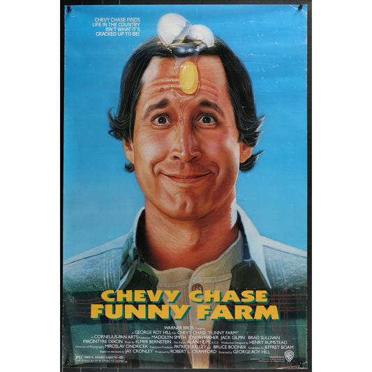 Funny Farm (1988) Original Single-sided Movie Poster Rolled 27x40