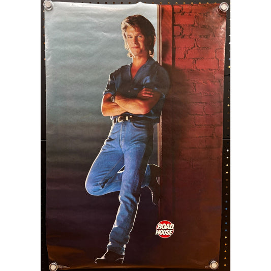 Patrick Swayze (Road House 1989) Original Rolled Poster 23x35