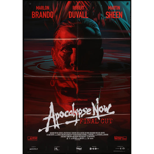 Apocalypse Now (1979) Original Folded Italian Movie Poster 55x40