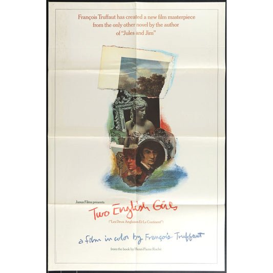 Two English Girls (1971) Original Movie Poster 27x41 Folded
