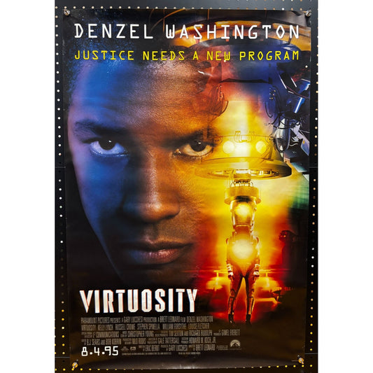 Virtuosity (1995) Double-Sided, Original Rolled Poster 27x40