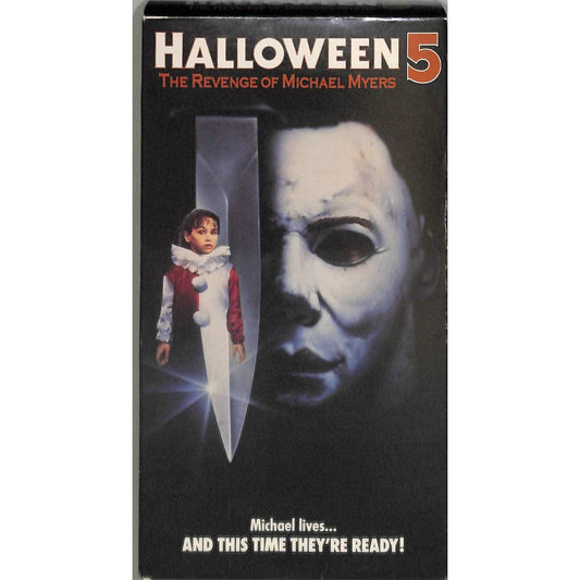 Halloween 5 The Revenge of Michael Myers (1990) VHS Release