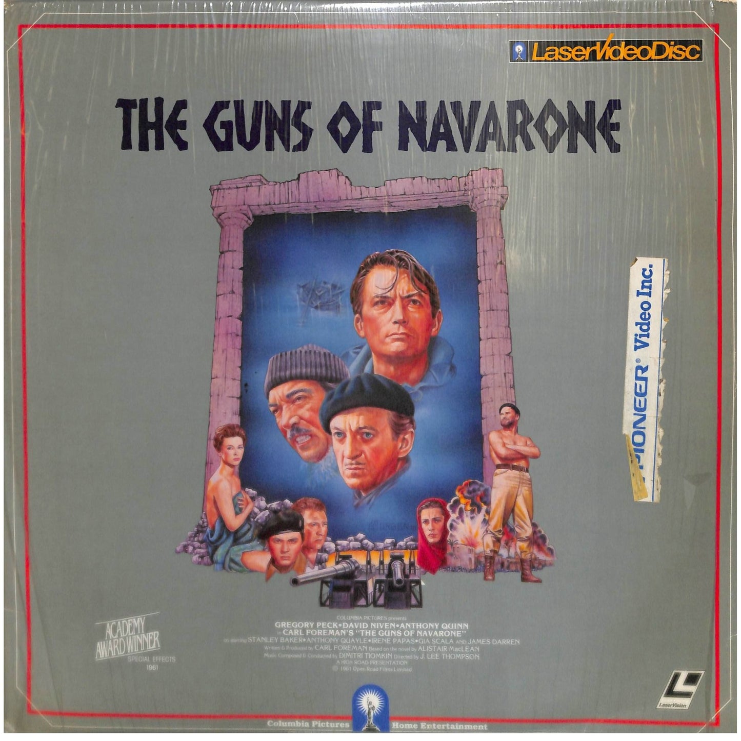 The Guns of Navarone (1961) Laserdisc