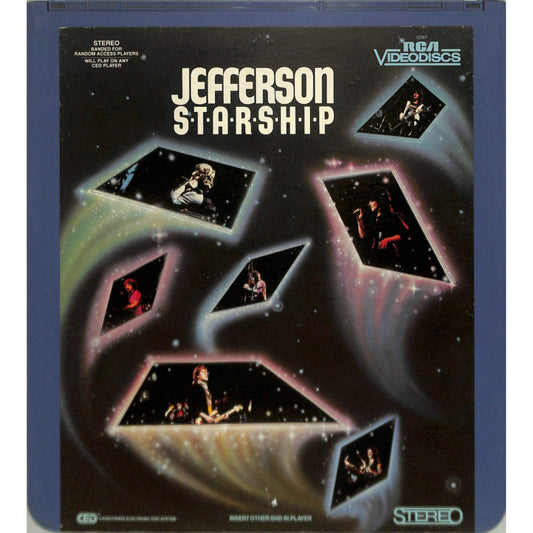 Jefferson Starship (1983) Vintage CED Videodisc TESTED WORKING