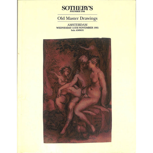 Sotheby's Old Master Drawings Art Auction Catalog November 15, 1995