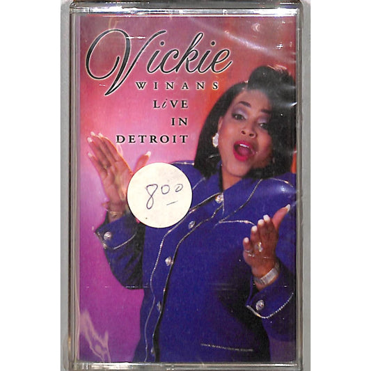 Vickie Winans – Live in Detroit (1997) Brand New Sealed Cassette