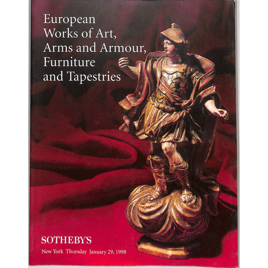 Sotheby's European Works on Paper Art Auction Catalog January 29, 1998
