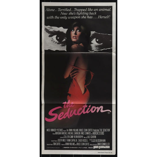 The Seduction (1982) Original Australian Daybill Movie Poster