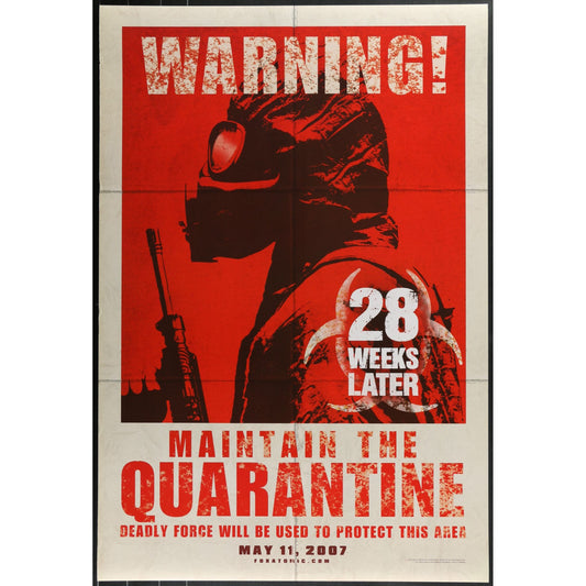 28 Weeks Later (2007) Original Movie Poster 27x40