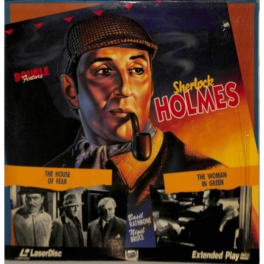 Sherlock Holmes Double feature (1945) Laserdisc Video